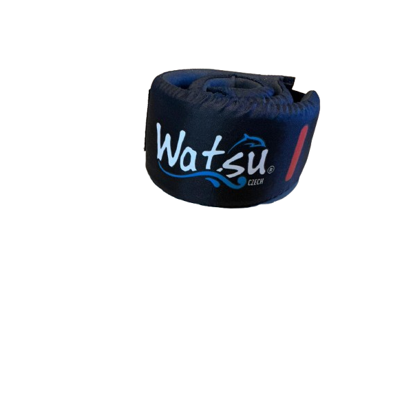 Černý Plovák S (červený) - logo Watsu Czech