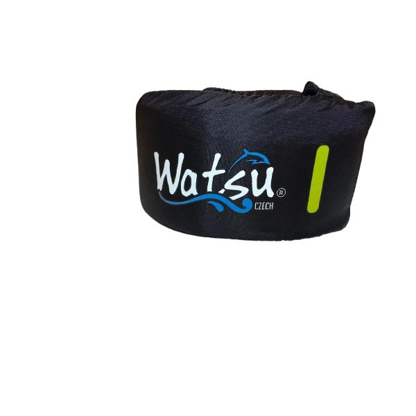 Černý Plovák XL (zelený) - logo Watsu Czech