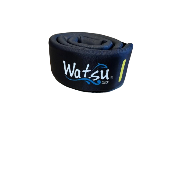 Černý Plovák M (žlutý) - logo Watsu Czech